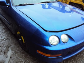 1998 ACURA INTEGRA HTBK, 1.8L GS-R 5SPEED, COLOR BLUE, STK A14164